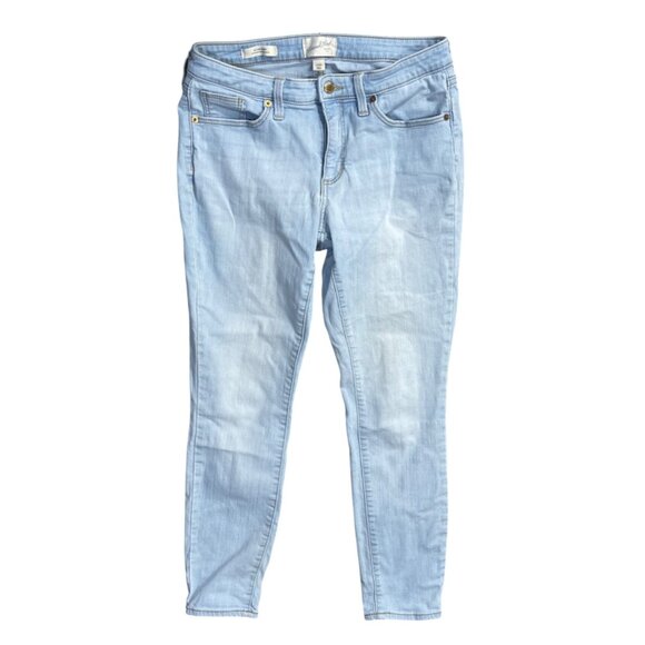 Universal Thread Denim - Universal Thread Jeans Mid Rise Skinny Size 8 Light Wash Stretch Women's